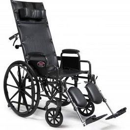 Advantage Recliner Wheelchair 16" X 17" w/ Legrest-300 Lbs Cap.