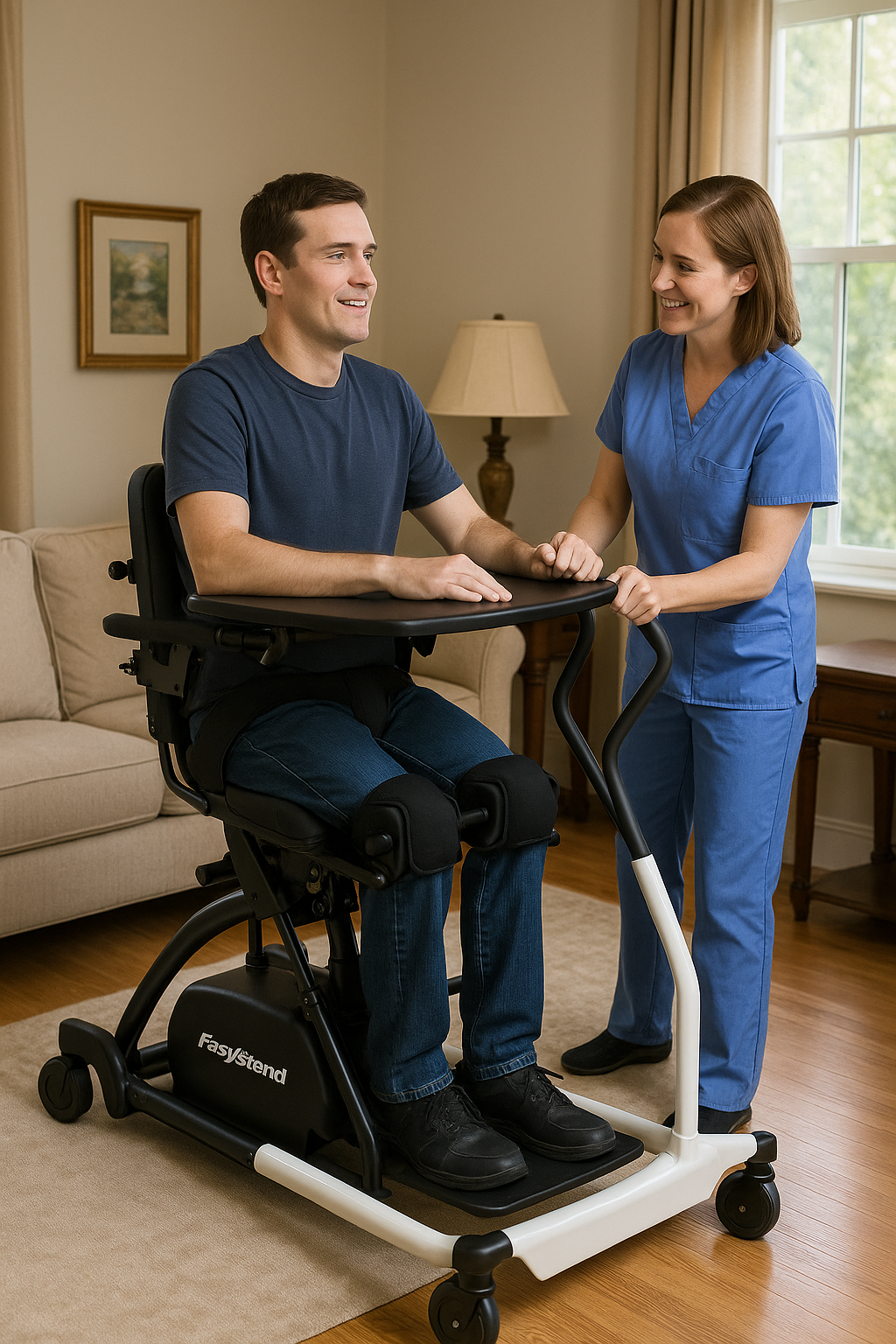 Manual and Electric Stand Up Patient Lift