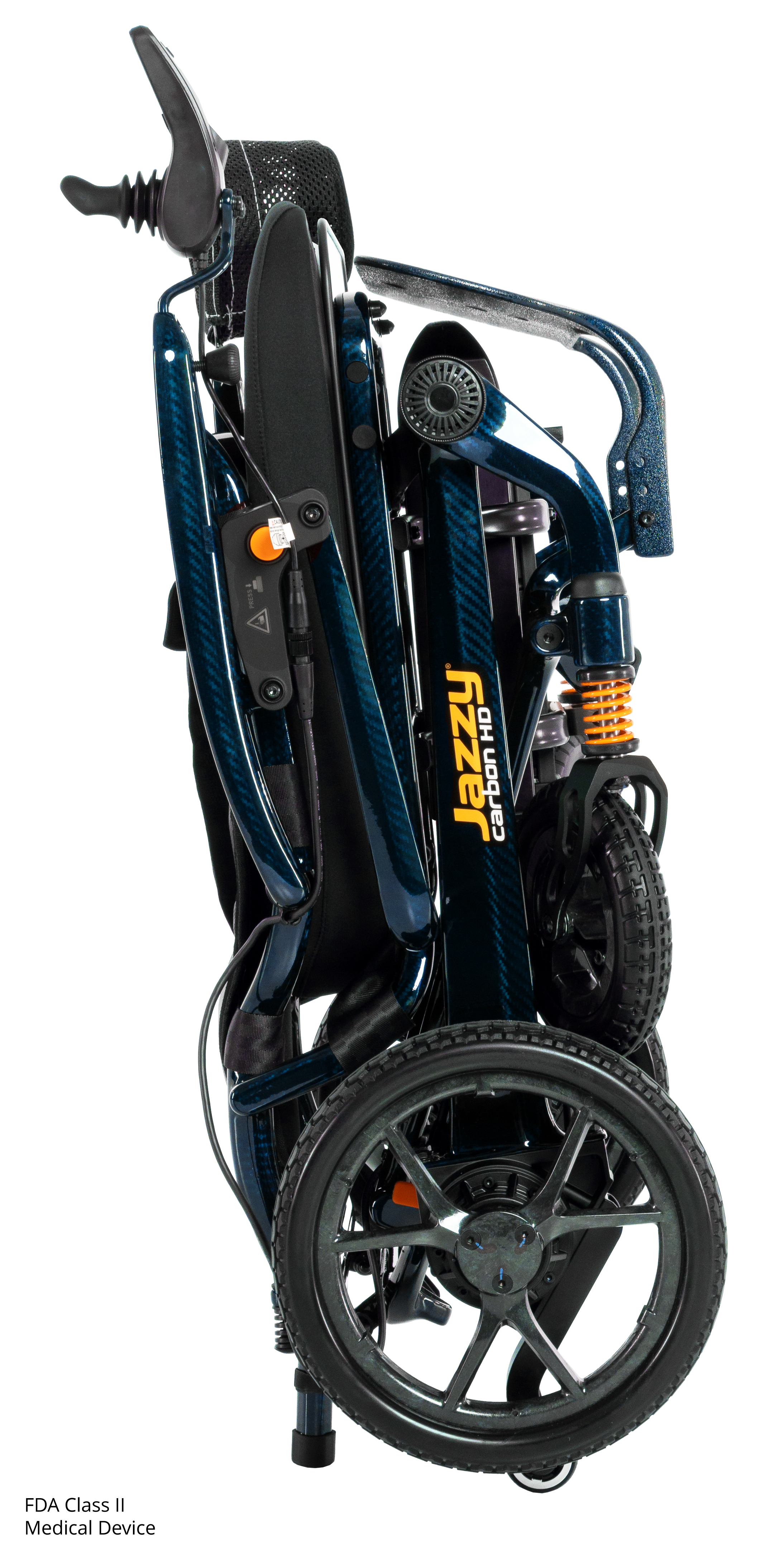 Jazzy Carbon HD Lite Folding Power Wheelchair 400 lb Capacity - Only