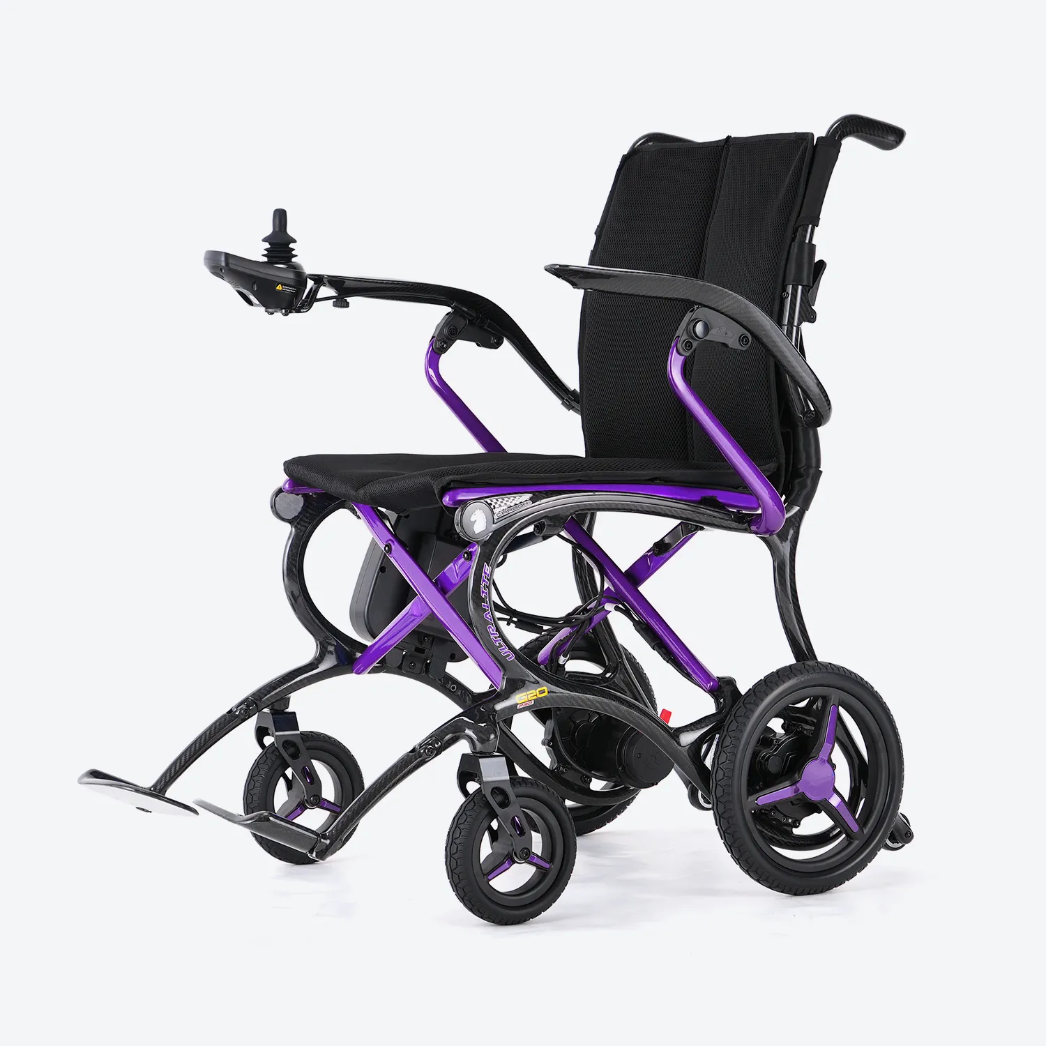 Ultralite G20 Pro Carbon Fiber Folding electric wheelchair - Only 25 Lbs Weight