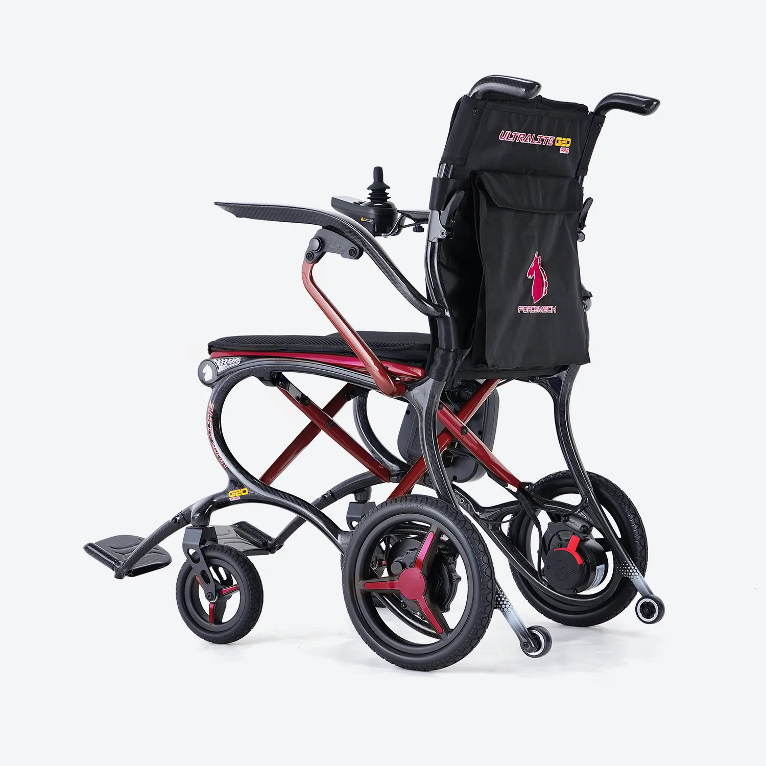 Ultralite G20 Pro Carbon Fiber Folding electric wheelchair - Only 25 Lbs Weight
