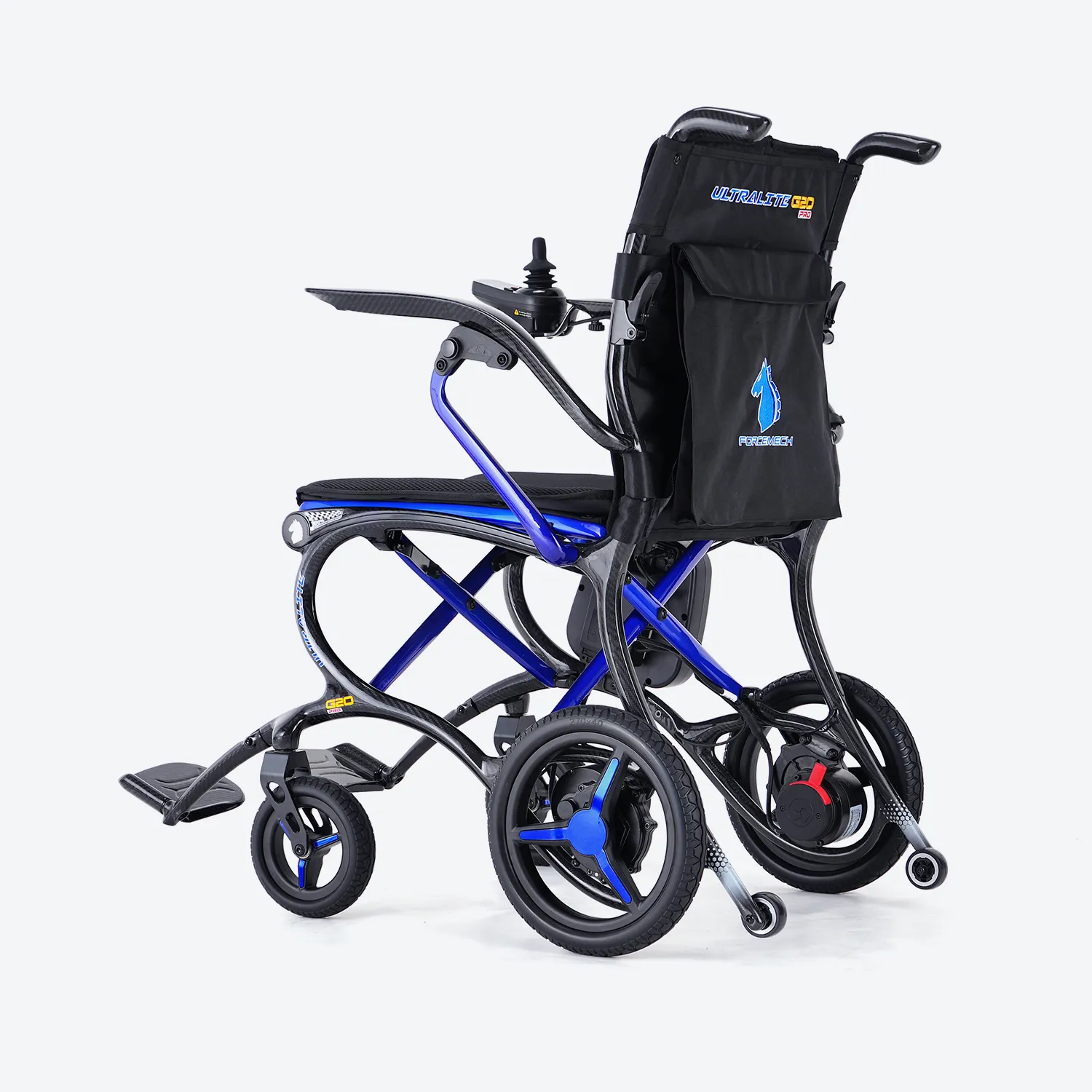 Ultralite G20 Pro Carbon Fiber Folding electric wheelchair - Only 25 Lbs Weight