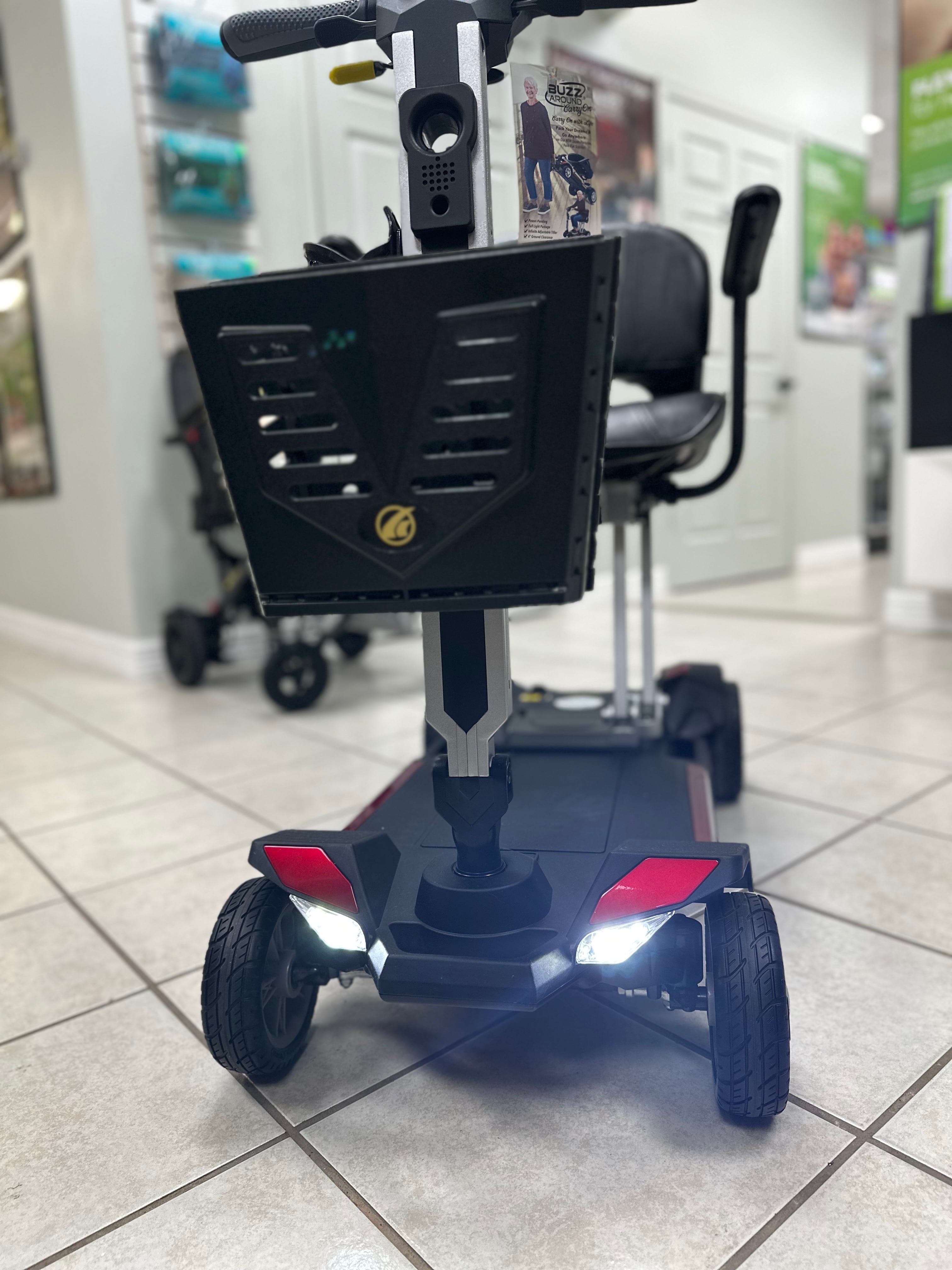 Golden Carry-On Folding Scooter - 300 Lb Cap