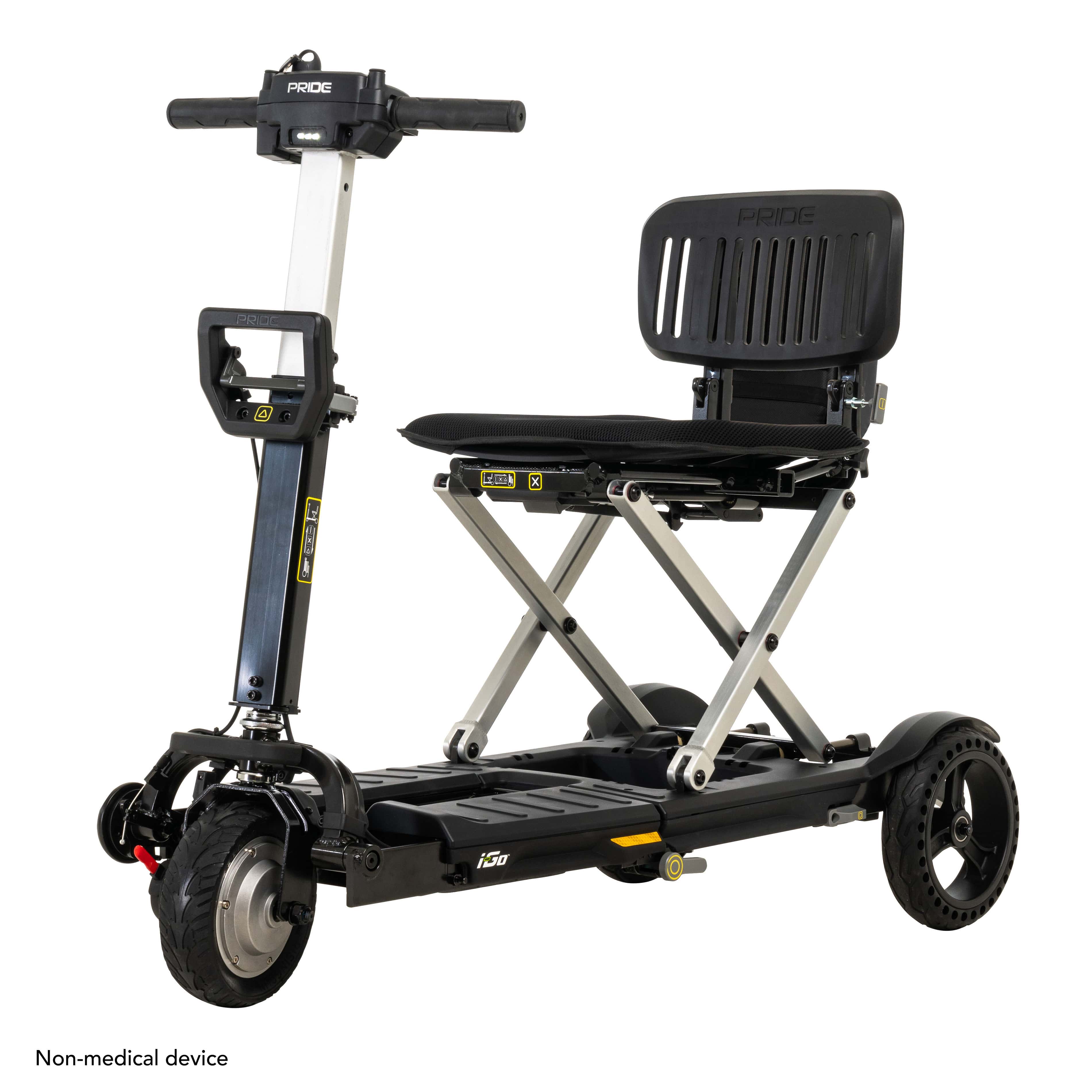 I-GO FOLDING SCOOTER: BLACK