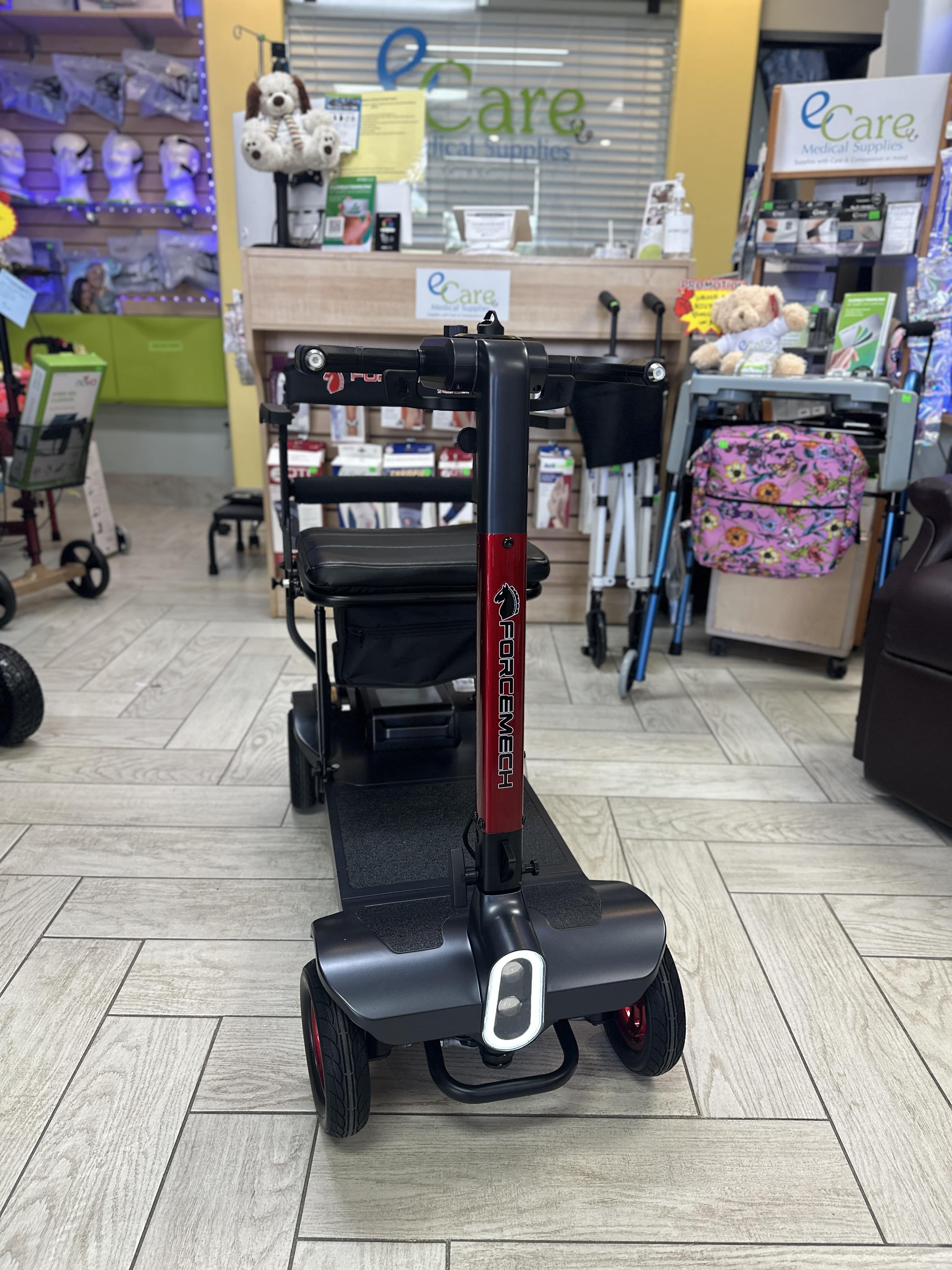 Traveler Lightweight Folding Power Travel Scooter