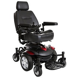 Titan AXS Portable Full Size Power Wheelchair   300 Lbs Cap by Drive Medical
