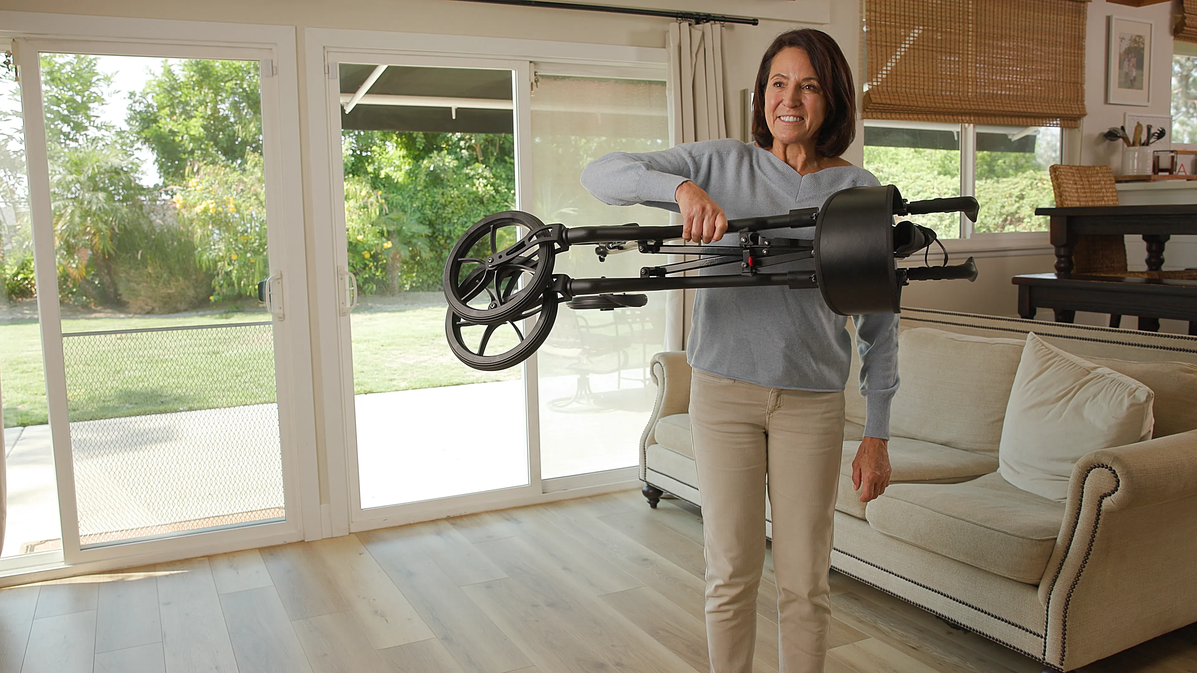 Drive Medical AeroCarbon Ultra-Lite Rollator Carbon Fiber