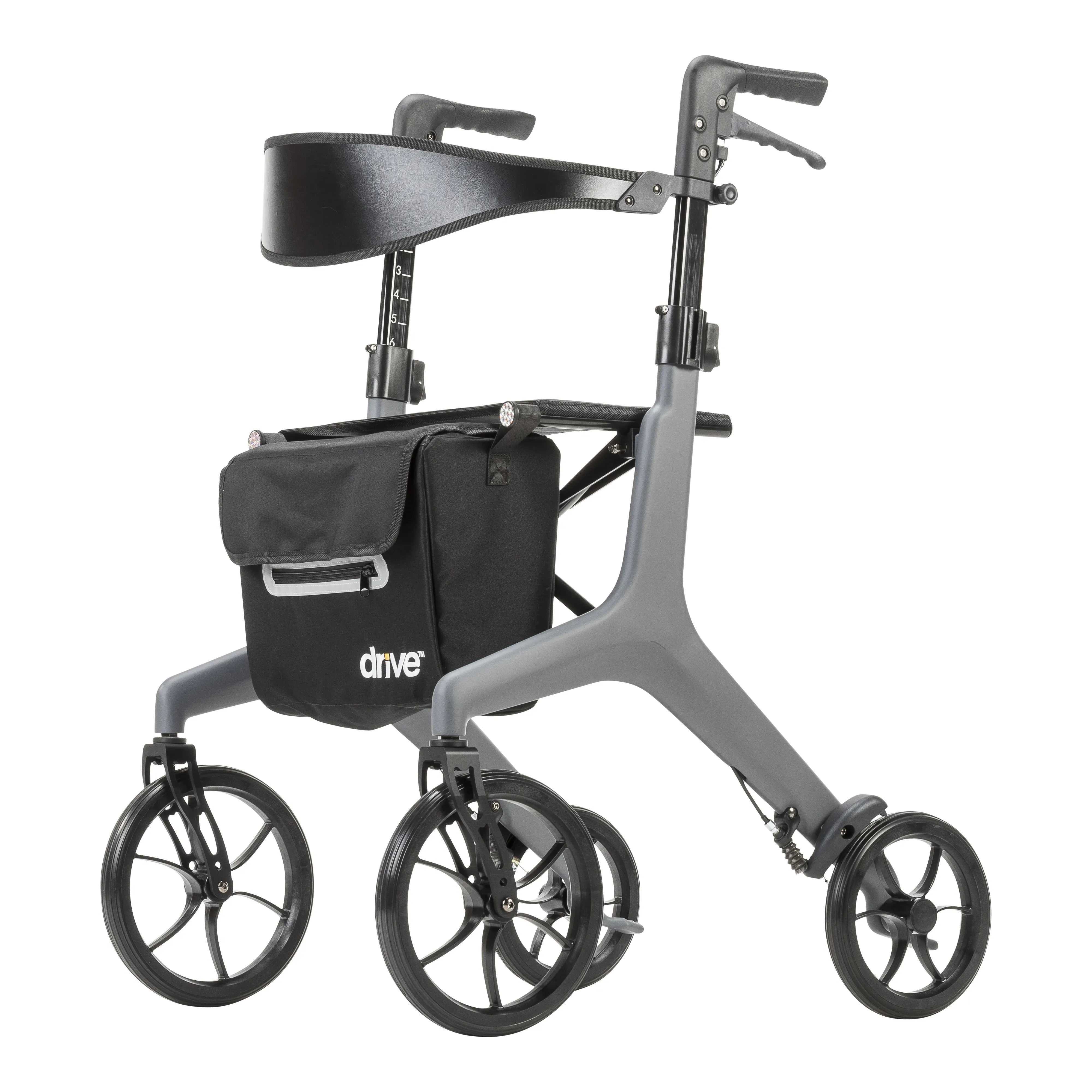 Drive Medical AeroCarbon Ultra-Lite Rollator Carbon Fiber