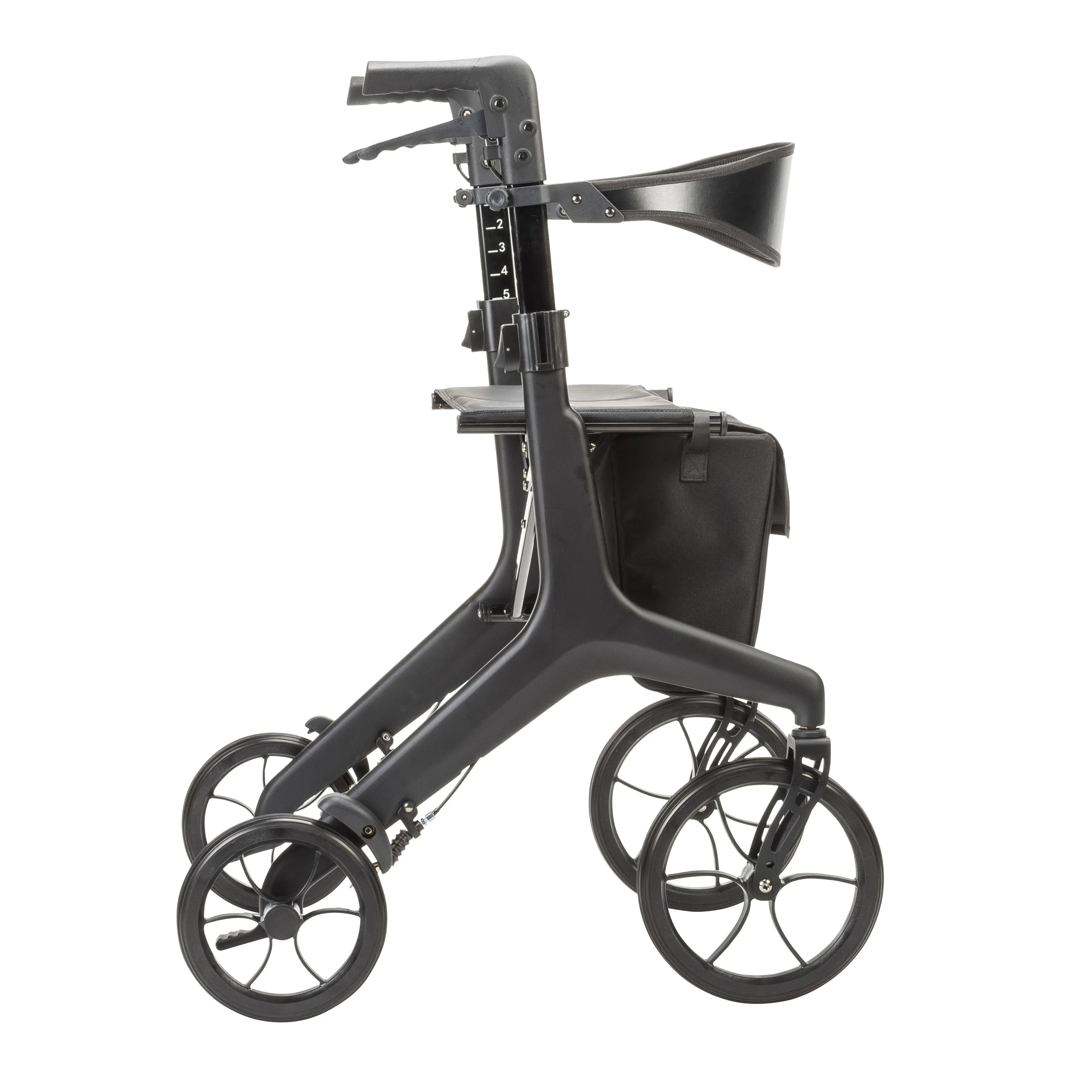 Drive Medical AeroCarbon Ultra-Lite Rollator Carbon Fiber