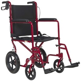 Expedition X-Light Transport Chair - 12 Rear Wheels in Houston TX by Drive DeVilbiss Healthcare