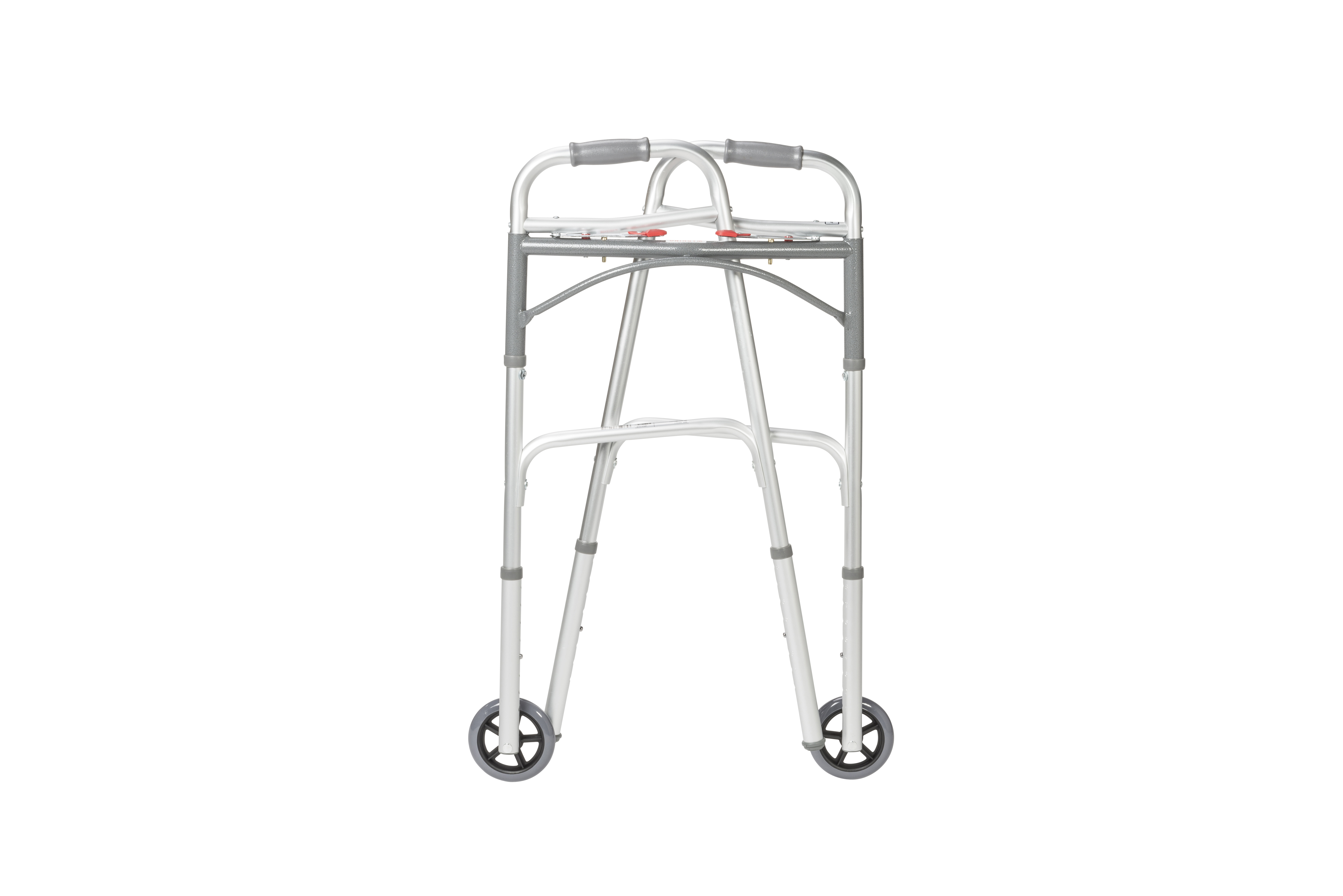 Deluxe Folding Walker with 5" Wheels