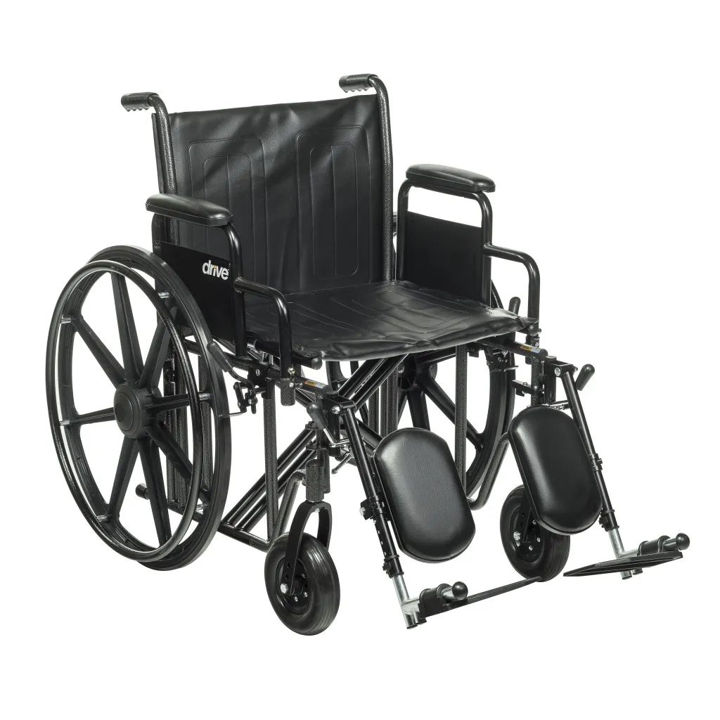 Bariatric Sentra EC Heavy-Duty Wheelchair 24W X 18D SF