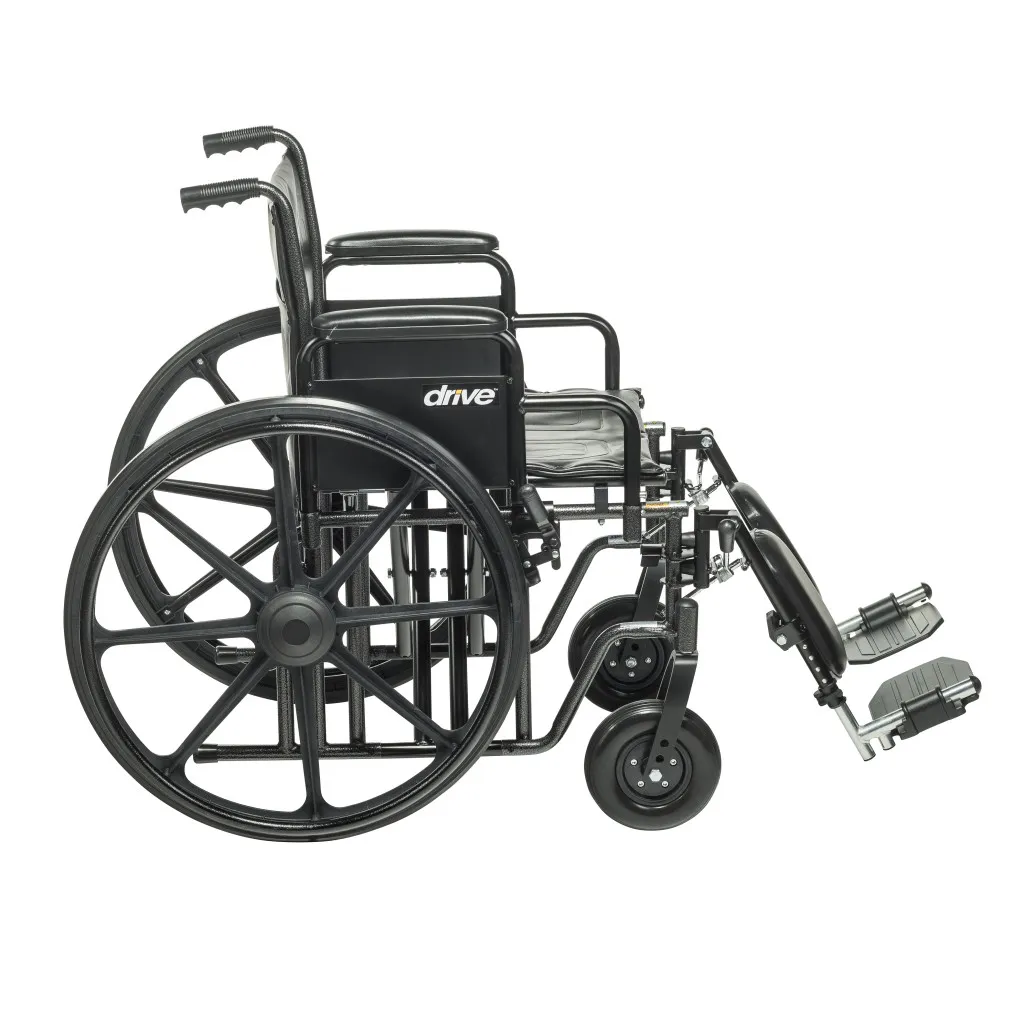 Bariatric Sentra EC Heavy-Duty Wheelchair 24W X 18D SF