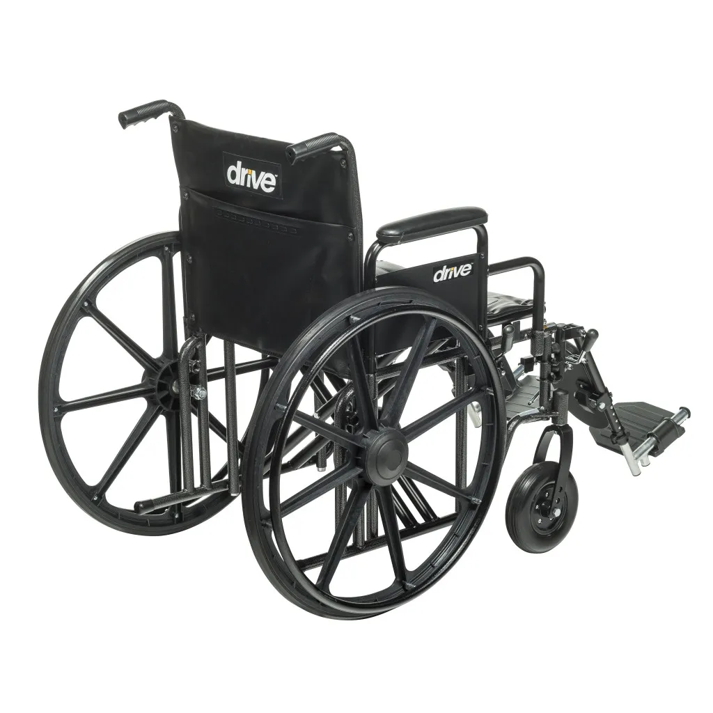 Bariatric Sentra EC Heavy-Duty Wheelchair 24W X 18D SF
