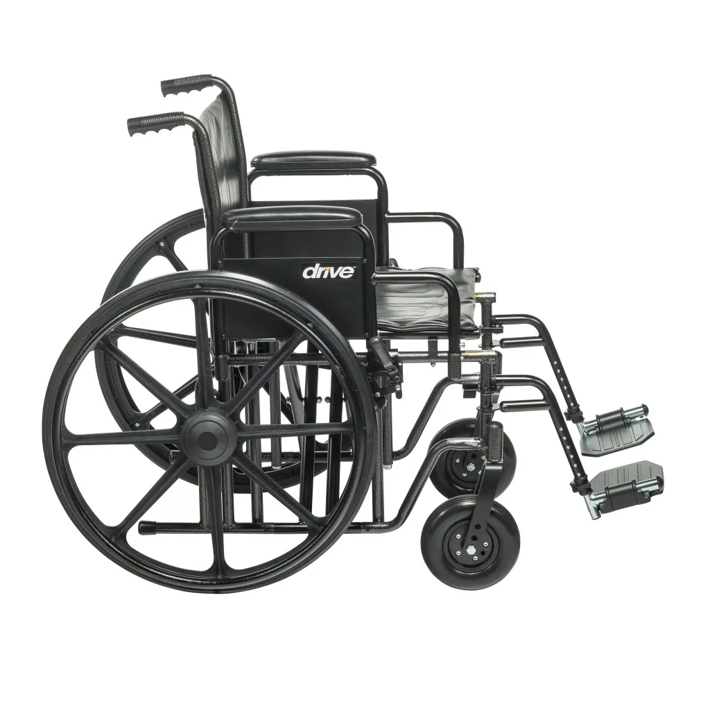 22 inches wide bariatric sentra ec heavy duty wheelchair footrest — photo 3 of 6