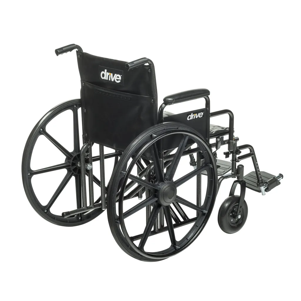 22 inches wide bariatric sentra ec heavy duty wheelchair footrest — photo 4 of 6