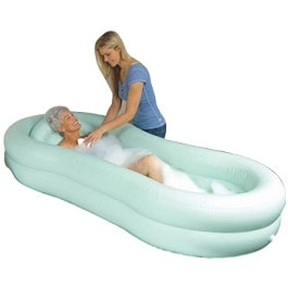 Inflatable EZ Portable Bathtub With Wet-dry Vacuum