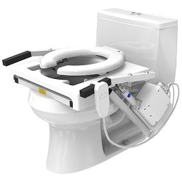 Electric Powered Tilt Seat Lift For Enlogated Toilets-325 Lb Cap