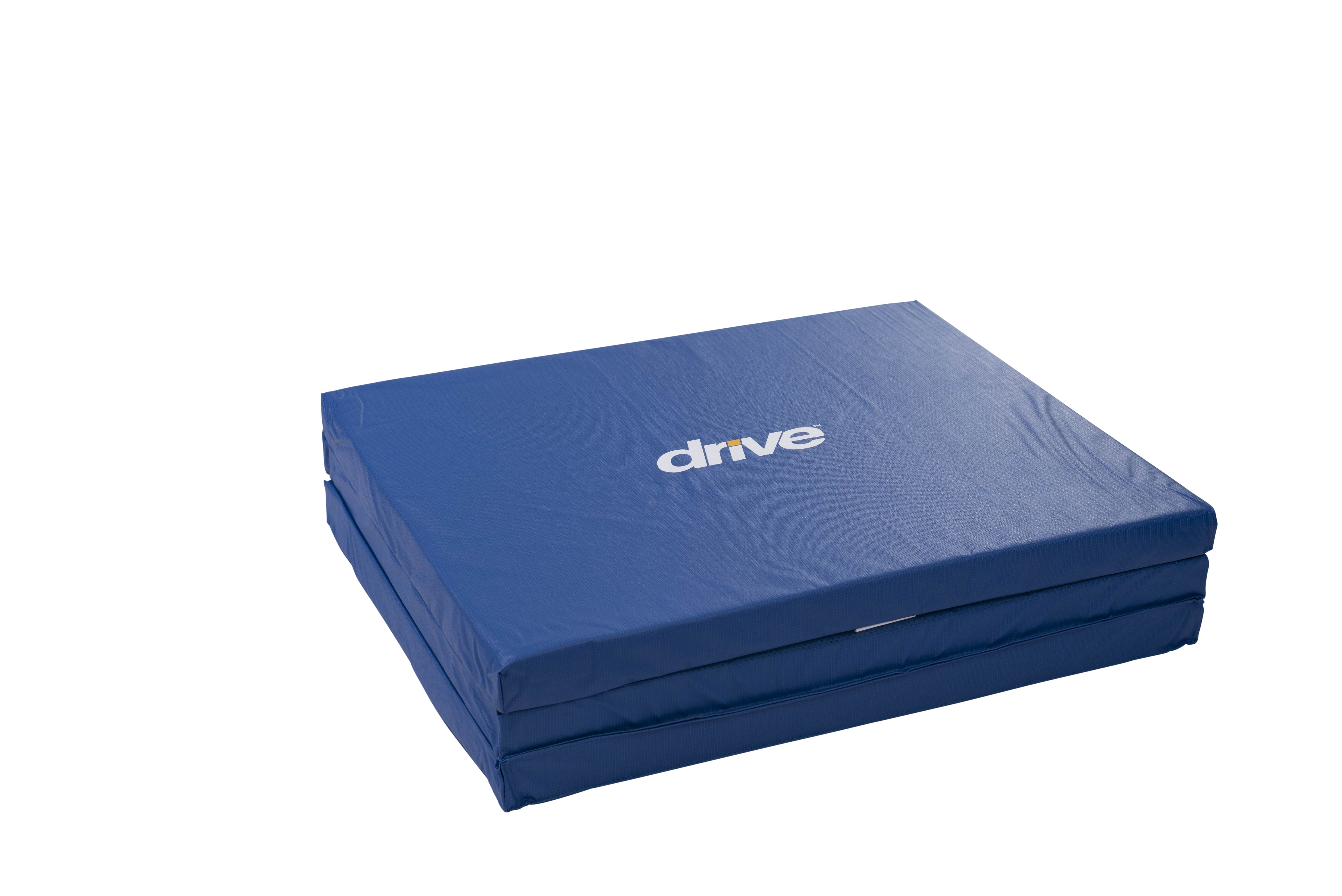 Tri-Fold Bedside Safety Fall Mat For Home & Clinical Care