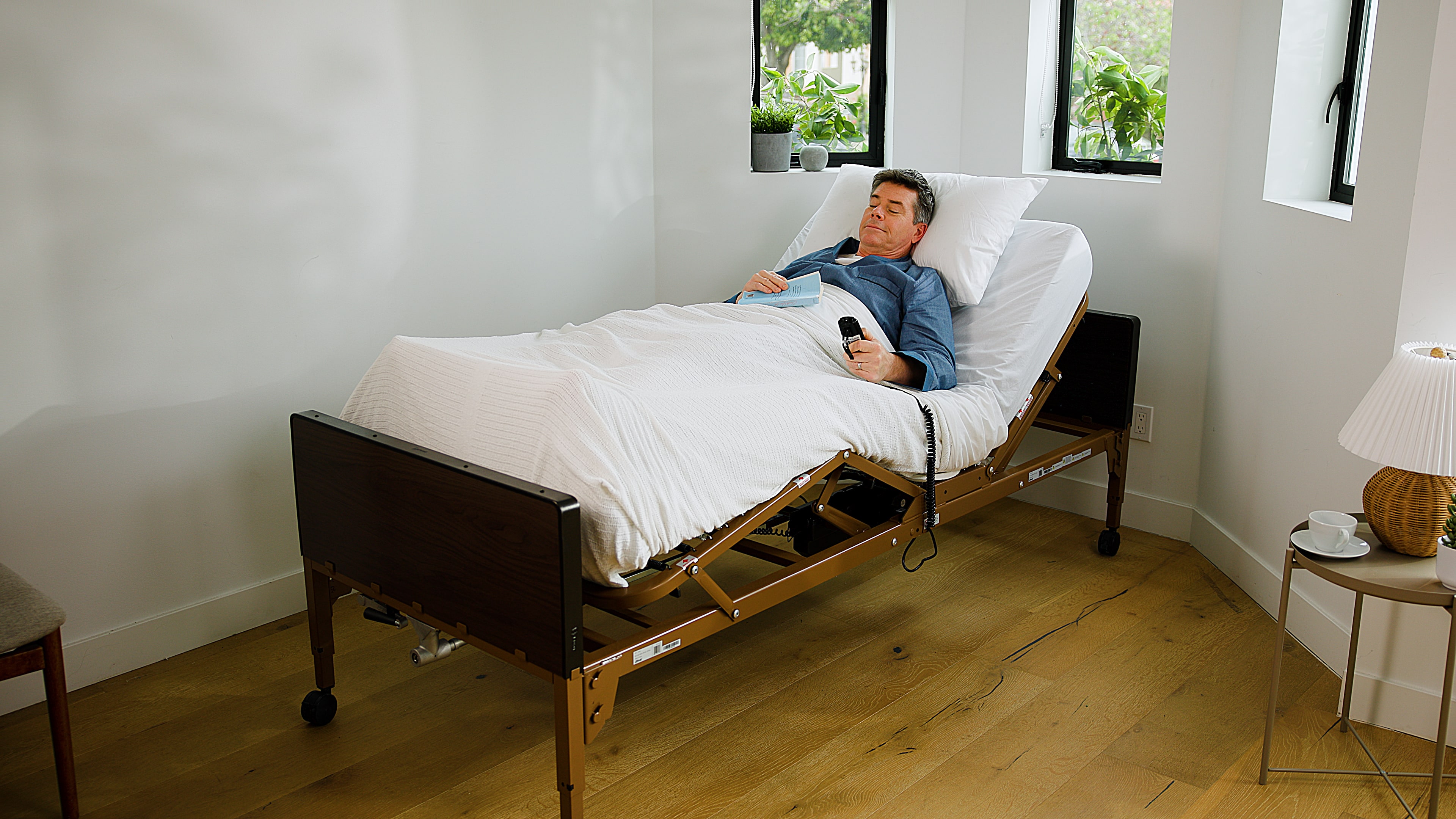Drive Medical Delta Ultra Light Semi Electric Hospital Bed