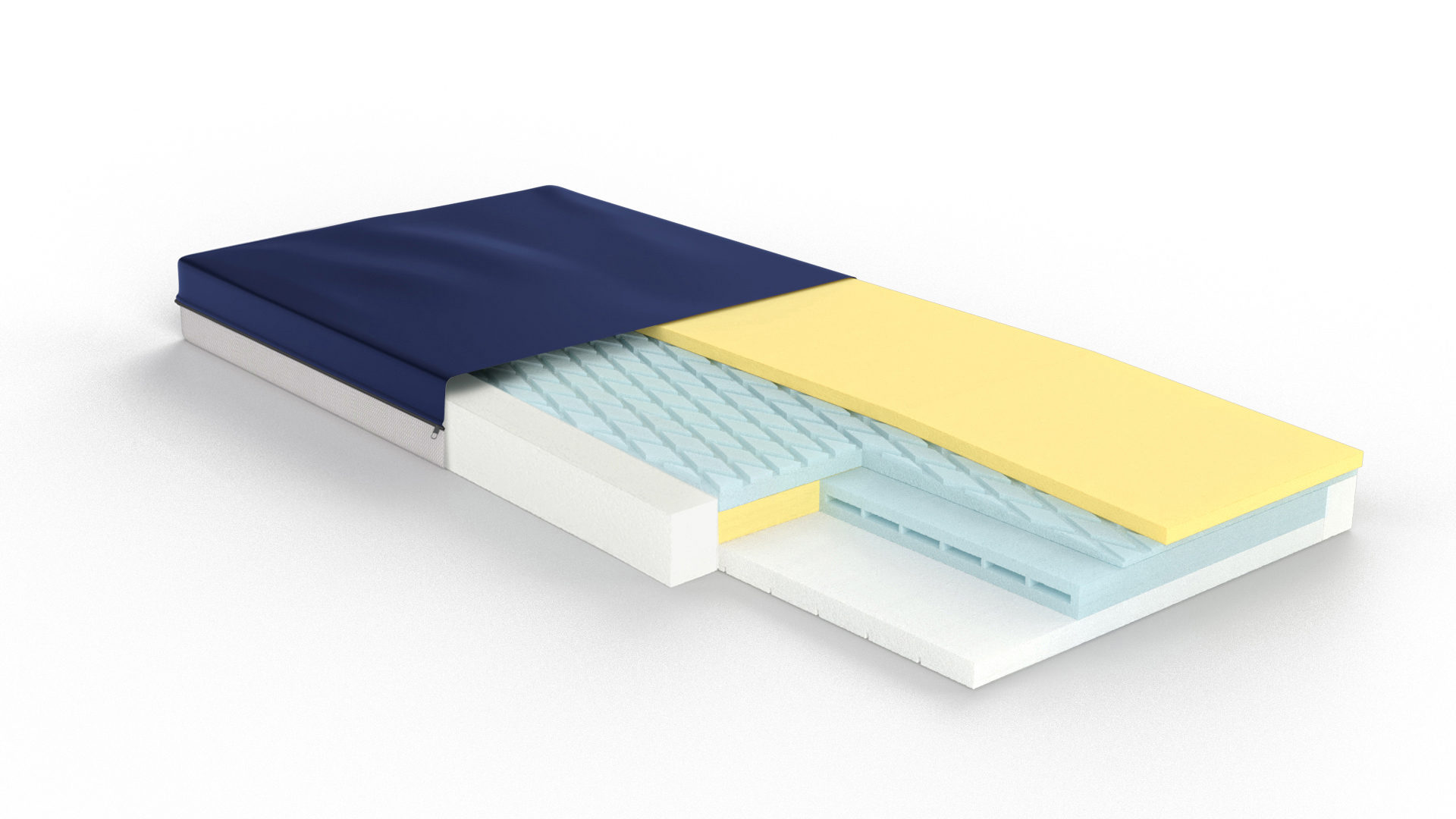 Gravity 9 Premium Long Term Care Pressure Mattress 42"X 80"X 6" 