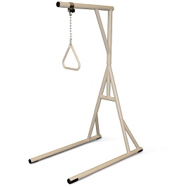 Heavy Duty Trapeze Bar With Stand - 1,000 Lbs Capacity