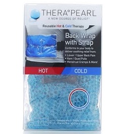 TheraPearl Hot and Cold Therapy Back Wrap With Strap