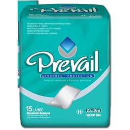 Prevail Disposable Underpads 10 Count XL 30" X 30"