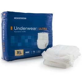 Heavy Absorb. Underwear McKesson Pull On XLarge Size-CS/56 Count