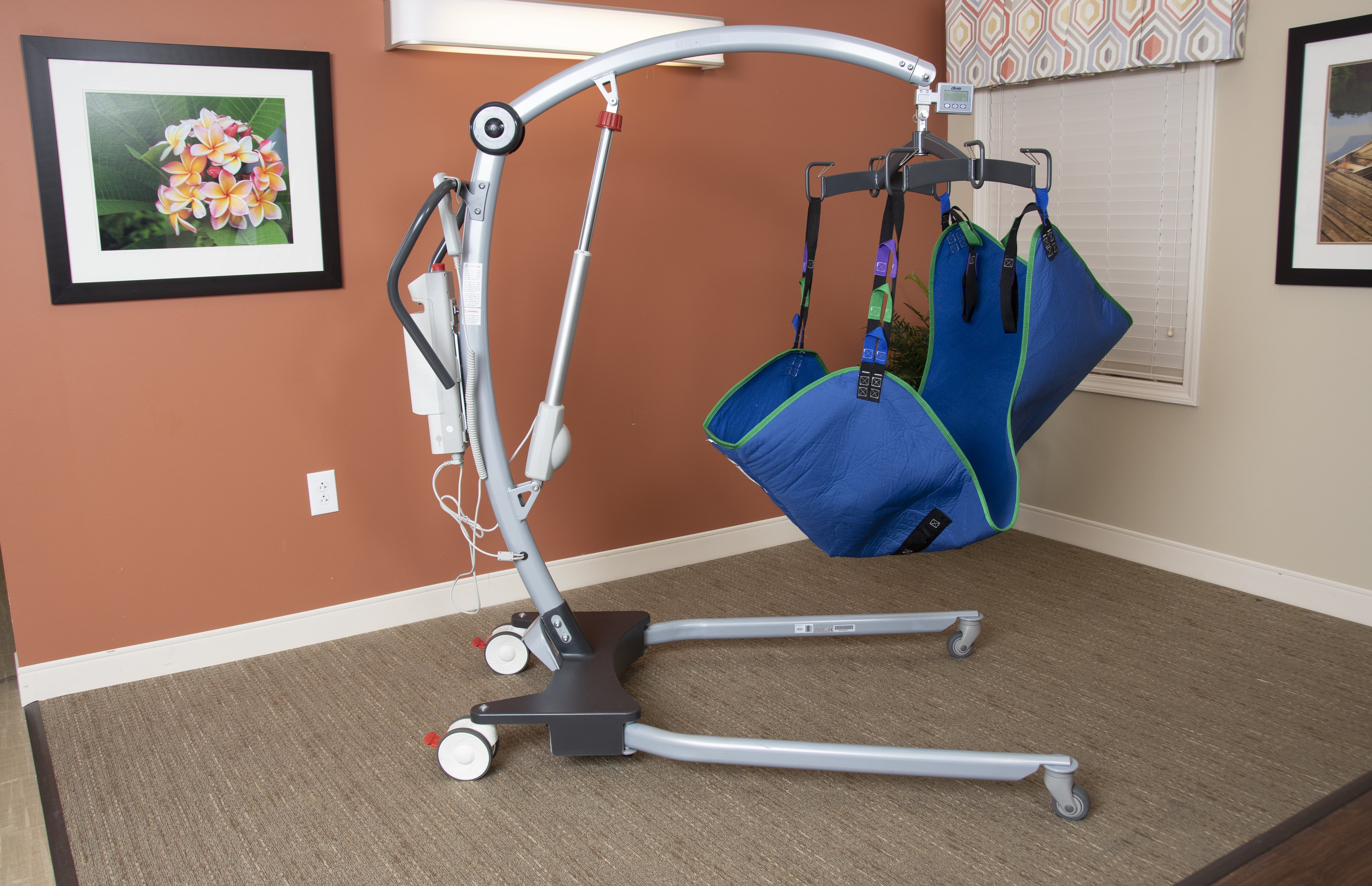 Hoyer Patient Floor Lifts with Power Base