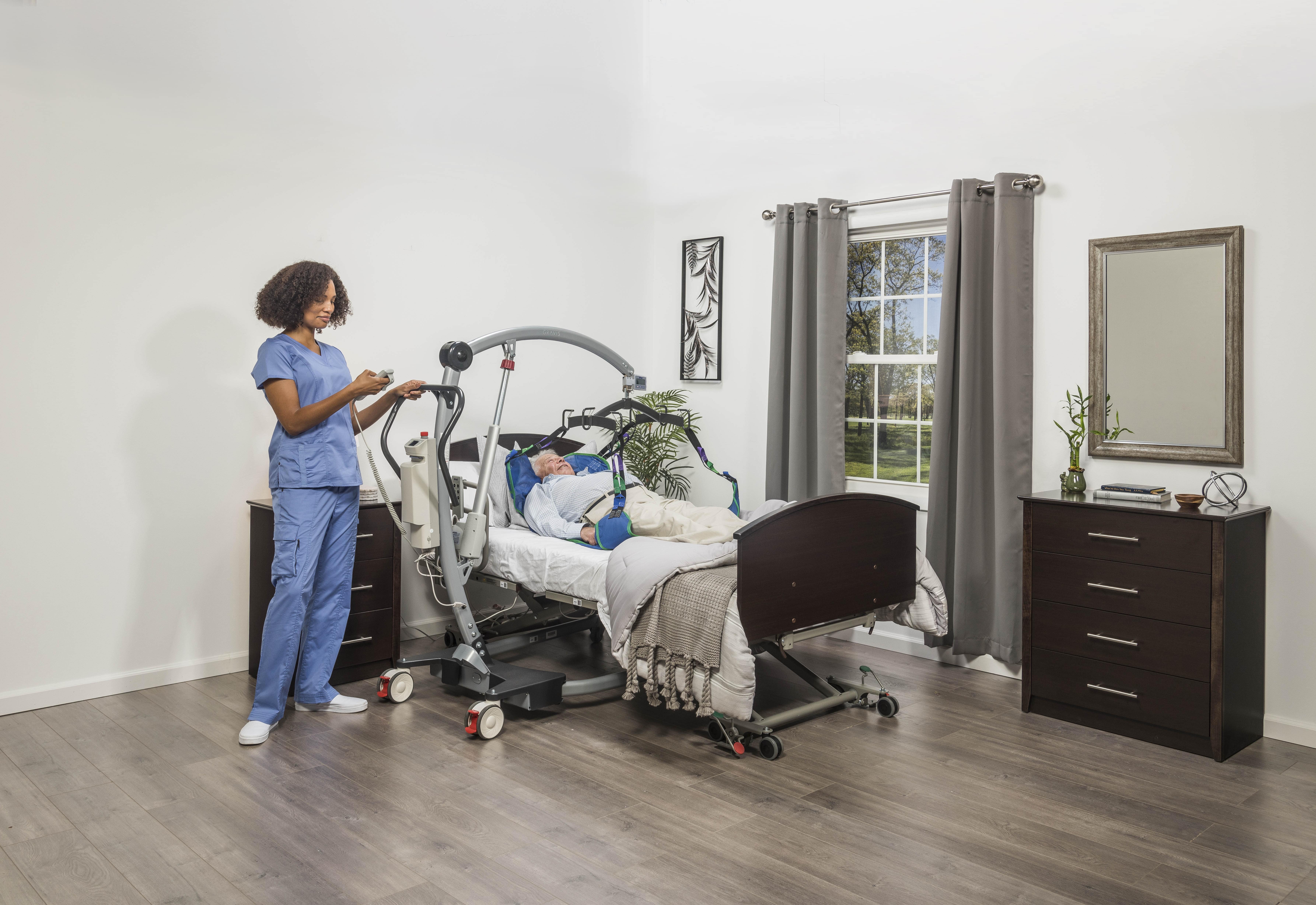 Hoyer Patient Floor Lifts with Power Base