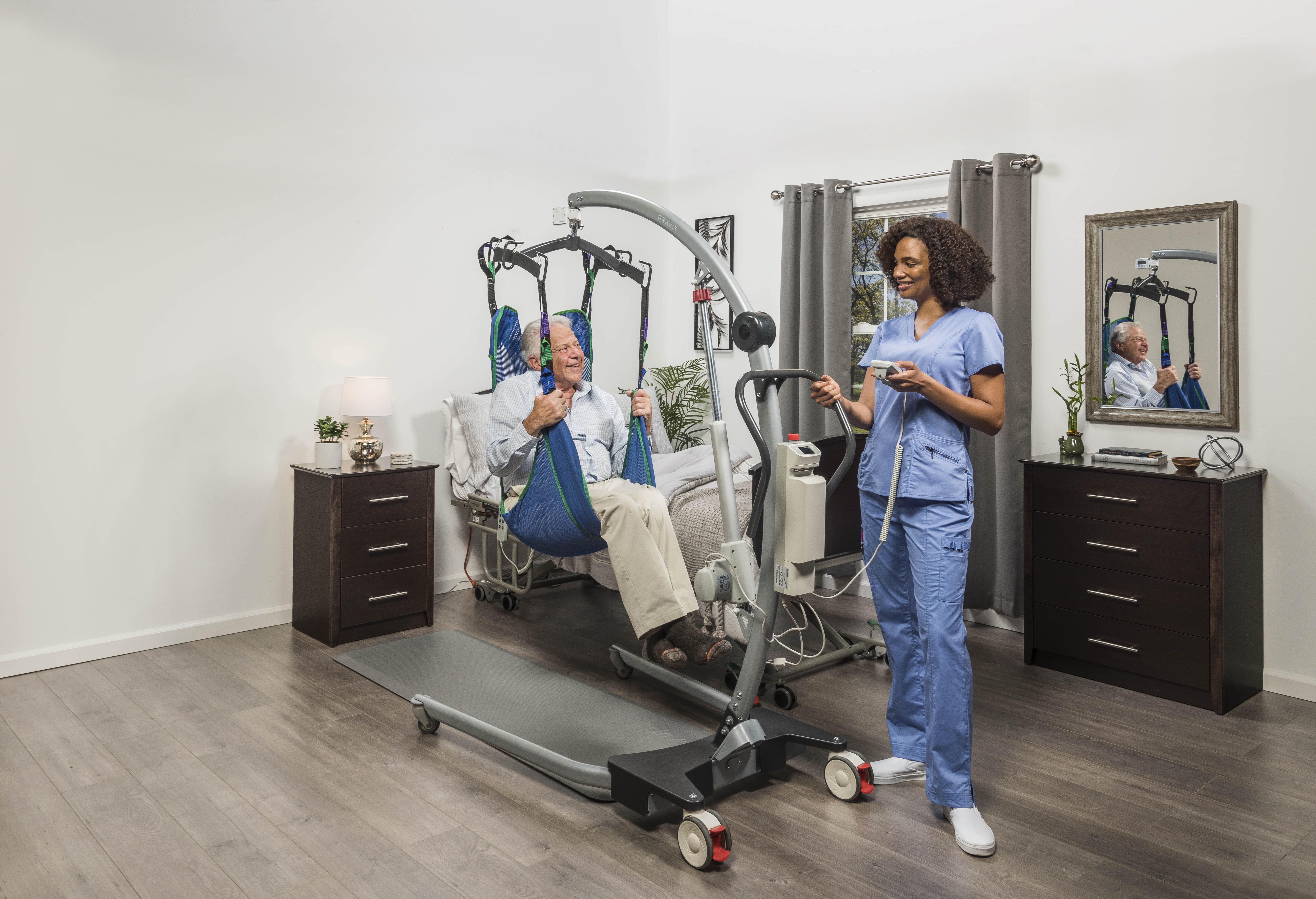 Hoyer Patient Floor Lifts with Power Base