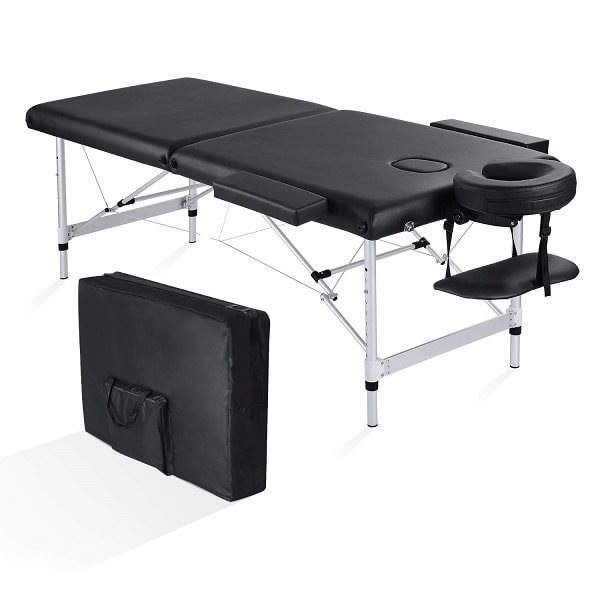 Professional Folding Massage Table With Aluminum Frame