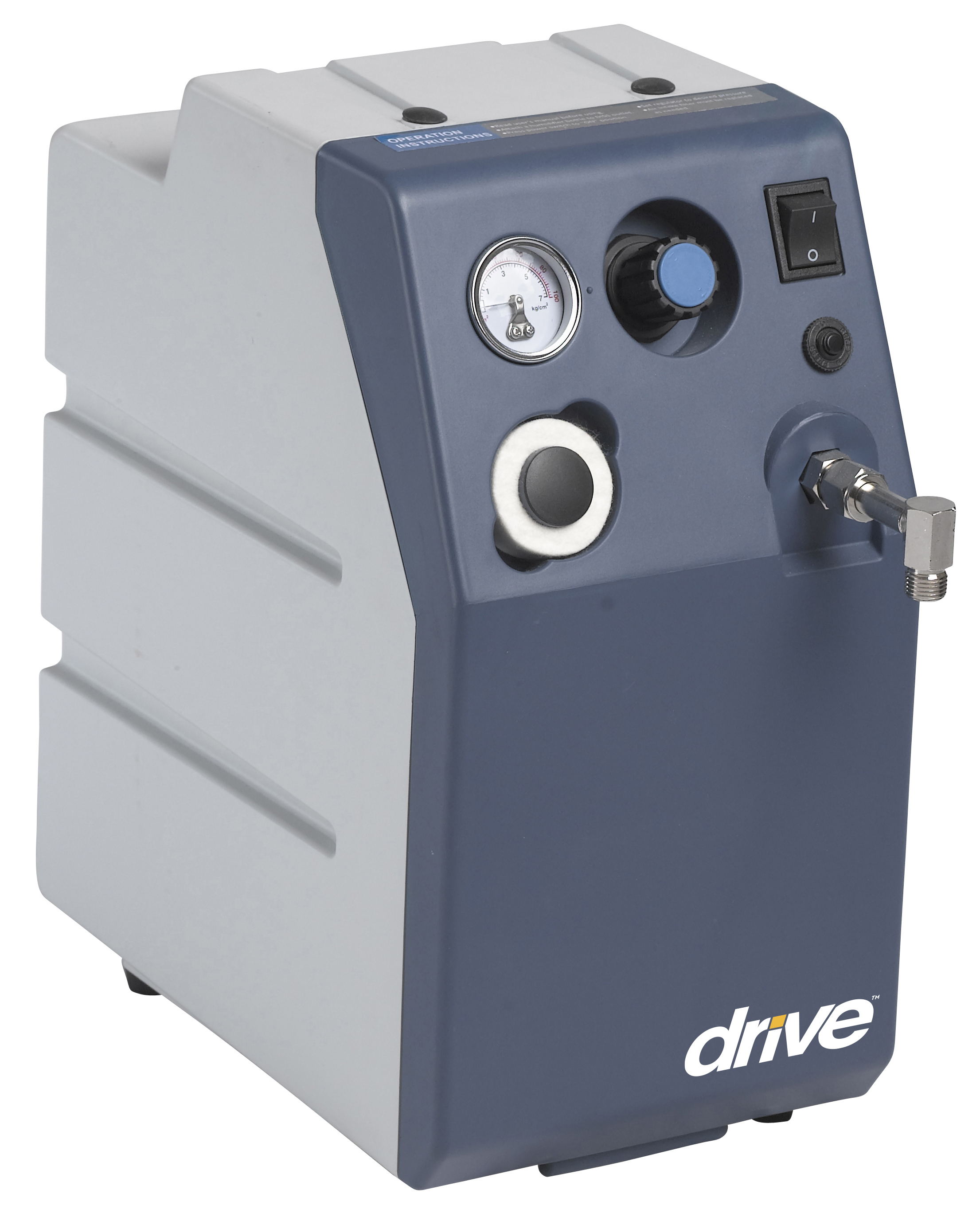 Heavy Duty Compressor 50PSI Nebulizer by Drive Devilbiss