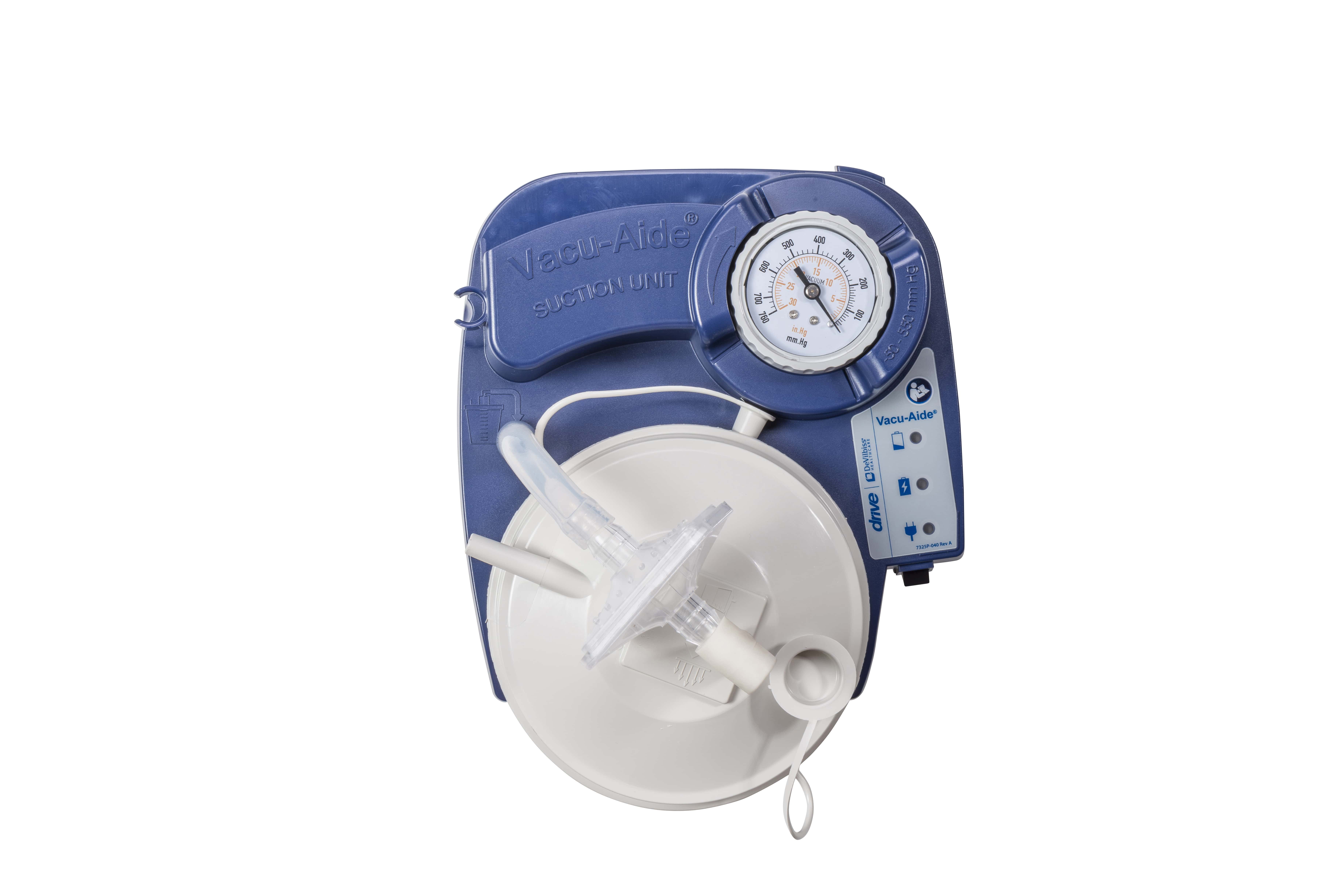 Portable Vacu-Aide Suction Machine With Lithium Batteries